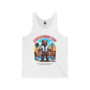 Tank Top - Costifornia Brand Expensive Living Costs in California Design