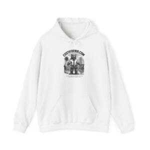 Hooded Sweatshirt Expensive Living Costs in California Design