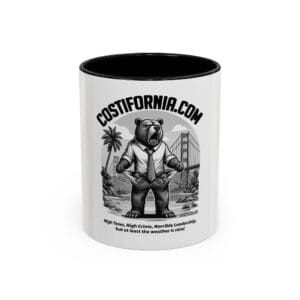 Coffee Mug - Expensive Living Costs in California Design